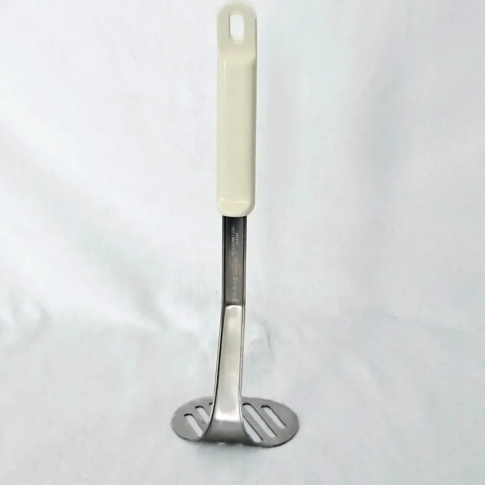 VTG Leifheit Slot Potato Masher Spatula Turner Stainless Steel 18/10 Rost Fret